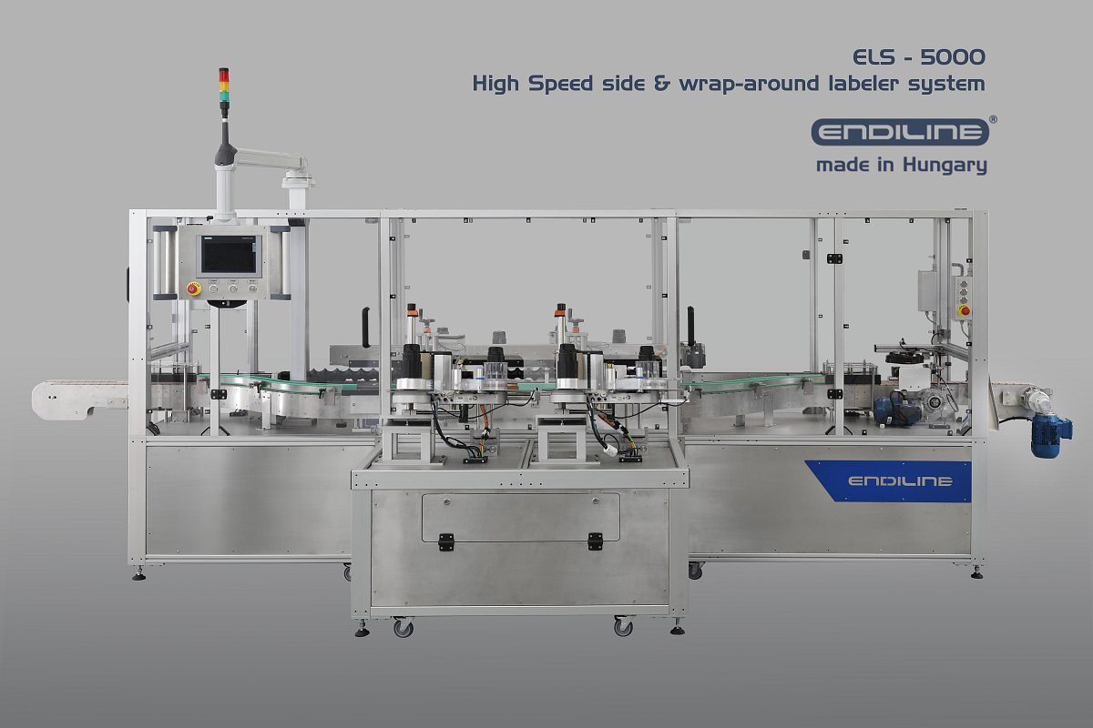 ELS-5000 nagysebességű oldalsó és körbcímkéző rendszer image