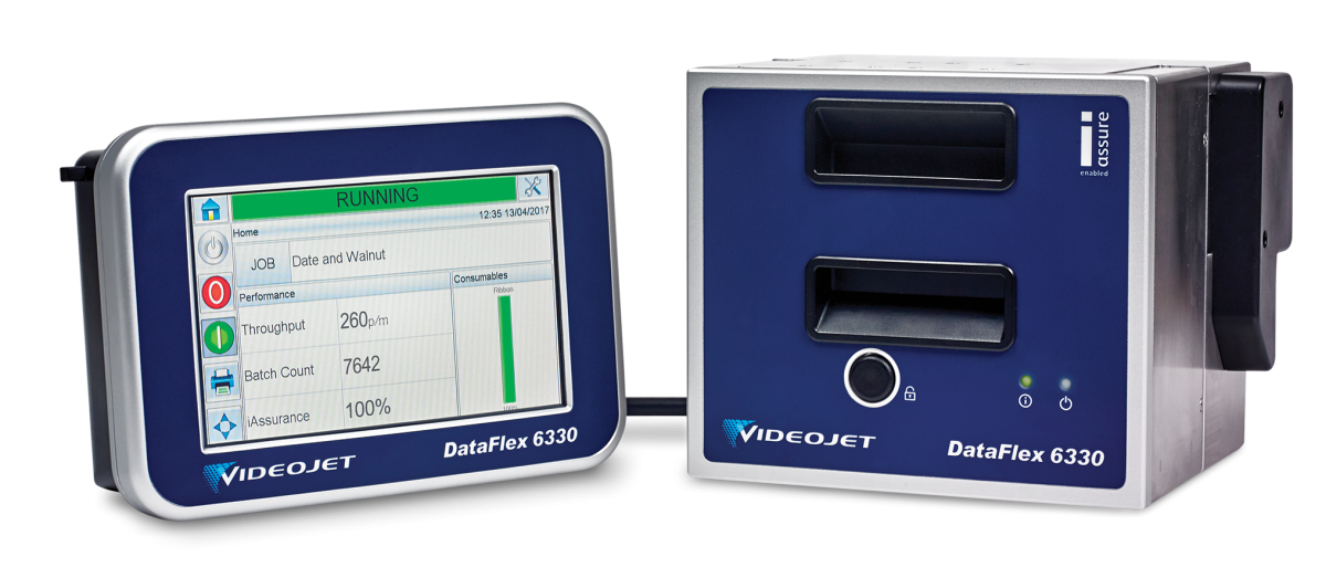 Videojet 6330 termotranszfer fólia felülnyomtató image